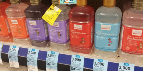 Walgreens: Well Beginnings Pediatric Oral Electrolyte, 33.8 Oz Bottles as Low as $0.63 Each (After Points)