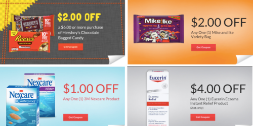 Rite Aid: New Hershey’s, Eucerin, Nexcare & More Store Coupons (Facebook – Limited Availability)