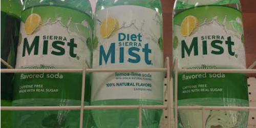 Target: Sierra Mist 2-Liters Only 50¢ Each AND 12-Packs Only $1.50 Each