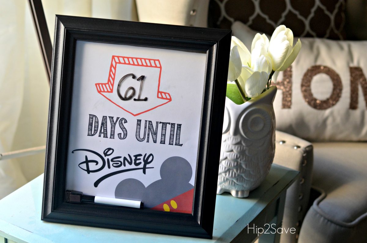 Countdown to Disney Hip2Save
