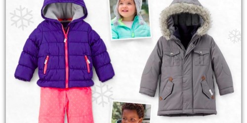 Carter’s 2-Day Flash Sale: 50% Off ALL Outerwear + Additional 25% Off (Last Day!)