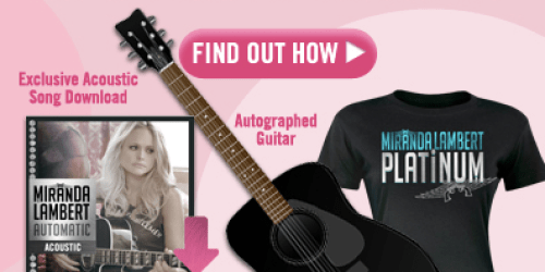 Crystal Light Miranda Lambert Points Program: Free Song w/ Crystal Light Purchase at Walmart