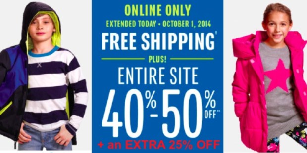 The Children’s Place: FREE Shipping (Extended Thru Today) + Extra 25% Off = Awesome Deals on Jeans, Boots & More