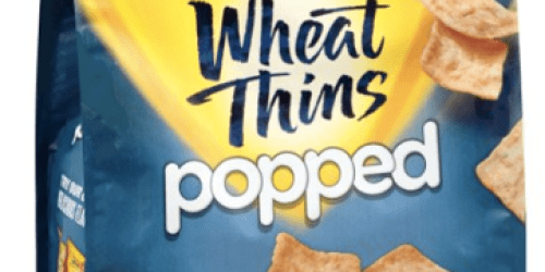 Amazon Warehouse Deal: 9 Wheat Thins Popped Chips 4.5-oz Bags Only $1.16 Each Shipped