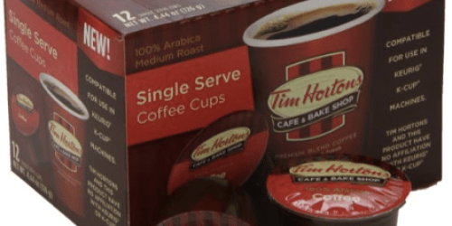 Amazon: Highly Rated Tim Hortons Single Serve Coffee Cups Only $0.44 Each Shipped
