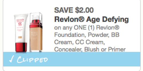 New $2/1 Revlon Foundation, Powder, Cream, Concealer, Blush, Primer Coupon (+ CVS & Walgreens Deals)