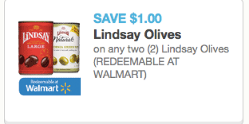 New $1/2 Lindsay Olives Coupon = Only 49¢ Per Can at Walgreens (Starting 10/12 – Print Now!)