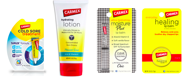 FOUR New Carmex Product Coupons