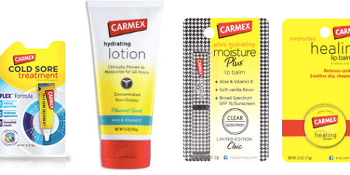 FOUR New Carmex Product Coupons