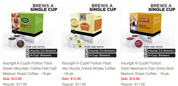 Kohl's Cardholders: K-Cups Only 40¢ Each Shipped (Including Green ...