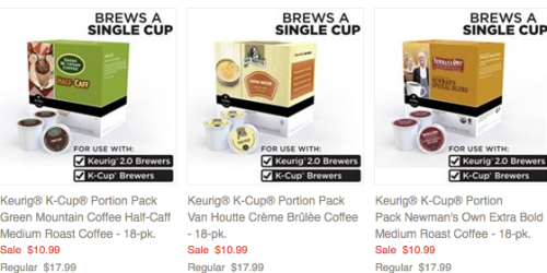 Kohl’s Cardholders: K-Cups Only 40¢ Each Shipped (Including Green Mountain, Newman’s Own + More!)