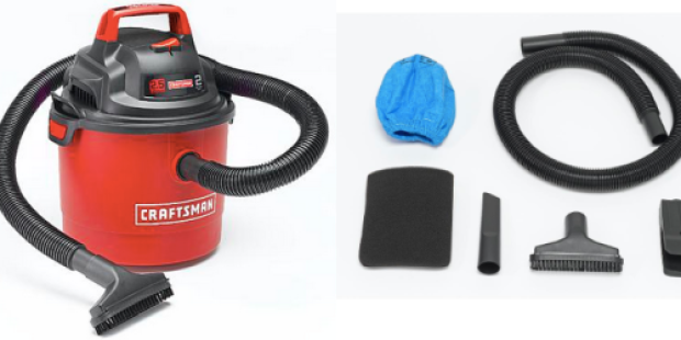 Sears.com: Craftsman Portable 2.5 Gallon Wet/Dry Vac Only $22.49 (Reg. $49.99) + Free In-Store Pick Up