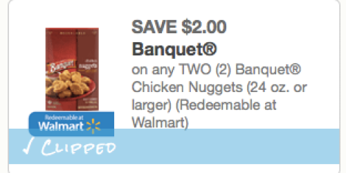 Rare $2/2 Banquet Chicken Nuggets Coupon