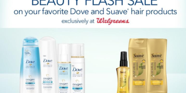 Walgreens: New $2/1 Dove Hair Product AND $2/1 Suave Hair Product Coupons (Valid for Walgreens Only)