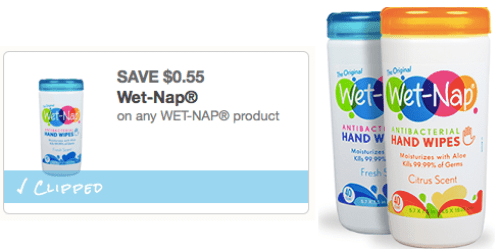 Rare $0.55/1 WET-NAP Product Coupon