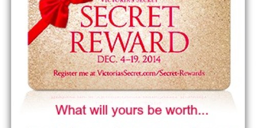 Victoria’s Secret: Secret Reward Cards are Back for Angel Card Holders (Thru 10/27)