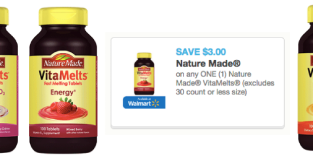 High Value $3/1 Nature Made VitaMelts Coupon (Reset!) + Upcoming MoneyMaker at Rite Aid