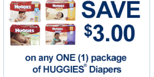 *HOT* $3/1 Huggies Diapers Coupon (Reset?!) + $3 Huggies Cash Back Snap Offers (Still Available!)
