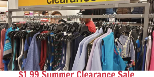 Sears: *HOT* $1.99 Summer Clearance Sale