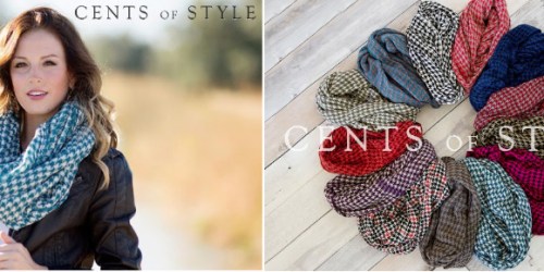Cents of Style: Houndstooth Infinity Scarf Only $11.95 Shipped (Regularly $39.95!)