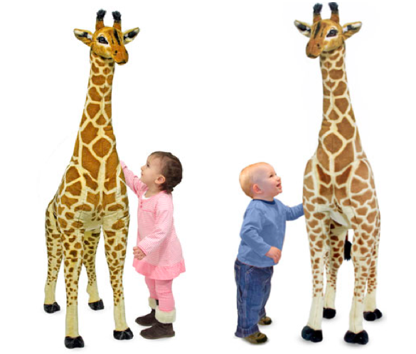 10 foot giraffe stuffed animal