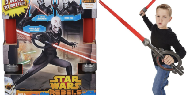 Amazon: Star Wars Rebels Inquisitor Lightsaber Only $20.99 (Lowest Price Around!)