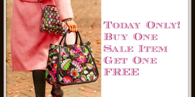 Vera Bradley: Buy 1 Sale Item Get 1 Free (Today Only) = Nice Deals on Handbags, Diaper Bags, Baby Clothing