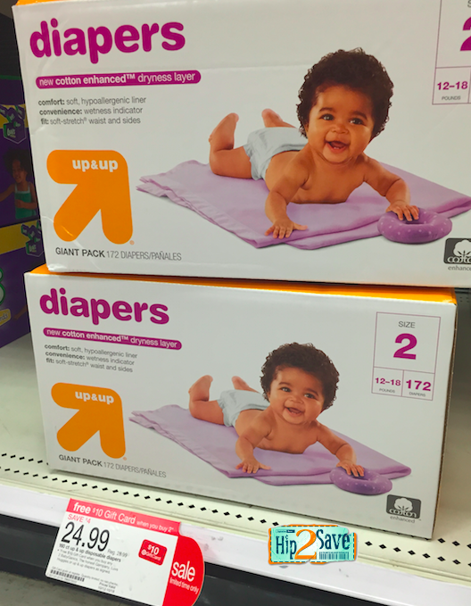 up and up brand diapers