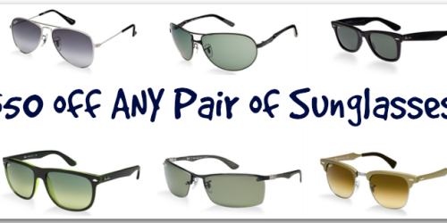 *HOT* Macy’s: $50 Off All Sunglasses (Including Ray-Ban, Oakley & More!) = As Low As $9.98
