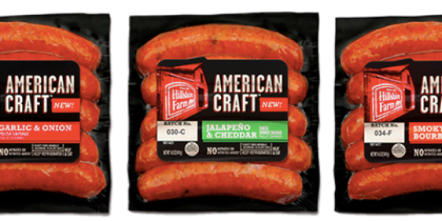 Target: 50% Off Hillshire Farm American Craft Sausage Links Cartwheel Offer = Only $0.64