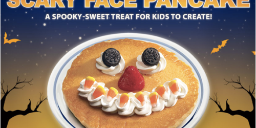 IHOP: FREE Scary Face Pancake on Halloween