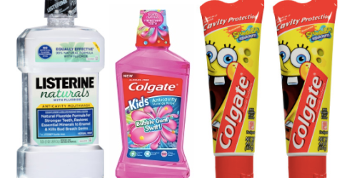 Target: Awesome Deals on Listerine Naturals Mouthwash, Allegra Anti-itch Cream & More
