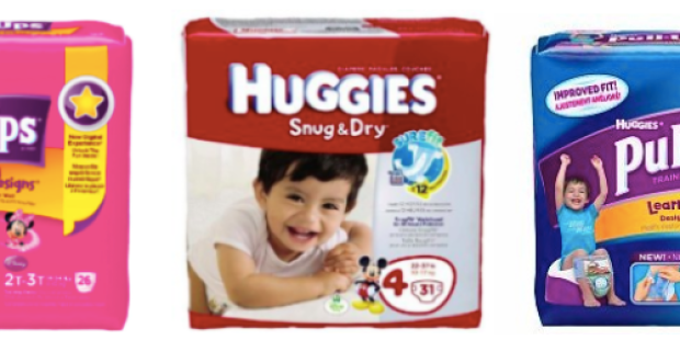 Walgreens: Huggies Diapers Only $3.67 & Pull-Ups Only $4.67 (Starting 10/26 – Print Coupons Now!)