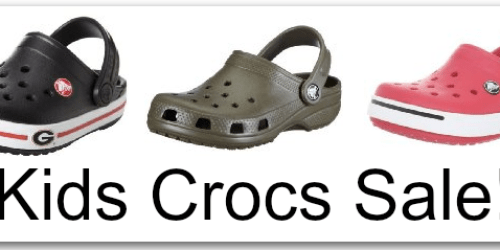Amazon: Kids Crocs Classic Cayman Shoes as Low as $12.89 Shipped (Reg. $27.99!) + More