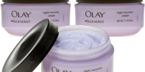 3-Pack Olay Regenerist Night Recovery Cream 1.7oz Jars Only $28.99 Shipped (= Just $9.66 Per Jar!)