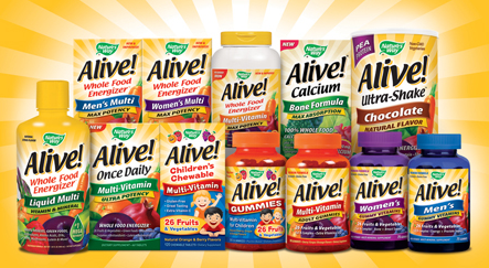 $7.50 in *NEW* Alive! Product Coupons...