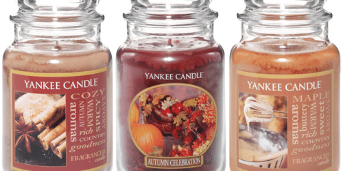 YankeeCandle.com: Select Large Jar Candles Only $10.33 Each Shipped (Regularly $27.99!)