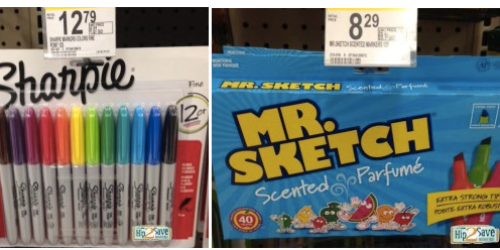 Walgreens: Sharpie & Mr. Sketch Markers 12-Packs $2.99 After Register Reward – Starting 10/26