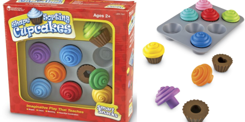 Amazon: Learning Resources Smart Snacks Shape Sorting Cupcakes Set Only $9.99 (Reg. $17.99)
