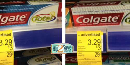 Walgreens: Better than FREE Colgate Toothpaste (After Coupon & Register Reward)