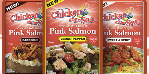 FREE Pouch of Chicken of the Sea Flavored Salmon Coupon (Up to $1.15 Value!)