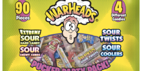 Walgreens: Warheads Mixed LARGE 90-count Bags Only $1.99 (Reg. $5.99!)
