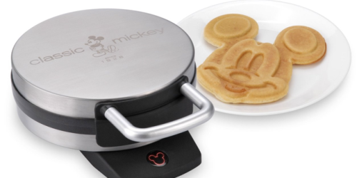 Disney Classic Mickey Belgian Waffle Maker Only $16.79 (Reg. $24.88) + Possible FREE Store Pickup