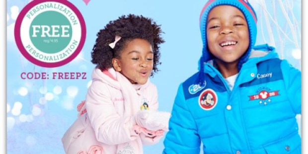 DisneyStore.com: FREE Personalization, $12 Fleece Throws, $12 Fleece Pullovers + More