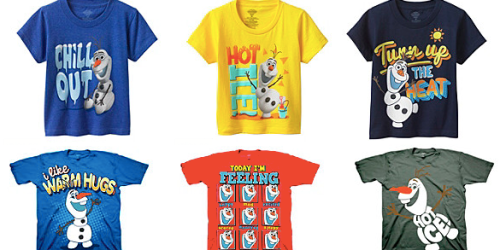 Disney’s Olaf Tees Only $4.99 Shipped (Reg. $16)