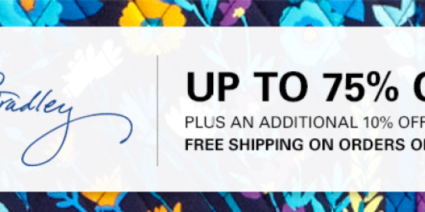 eBay: Up to 75% Off Vera Bradley + Extra 10% Off $100 Orders = Nice Deals on Totes, Scarves & More