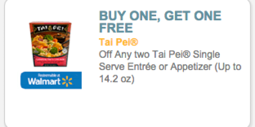 New Buy 1 Tai Pei Entree or Appetizer and Get 1 Free Coupon = Great Deal at Walmart