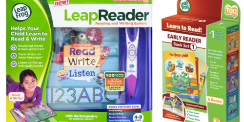 Amazon: LeapFrog Reading & Writing System + 6 Learn to Read Books Only $31.99 (a $69.98 Value!)