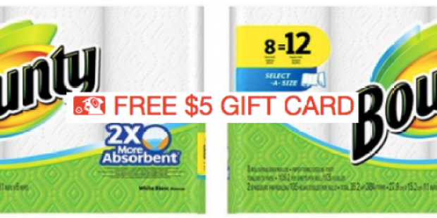 Target.com: Bounty Paper Towels Only 62¢ Per Single Roll + Free Shipping