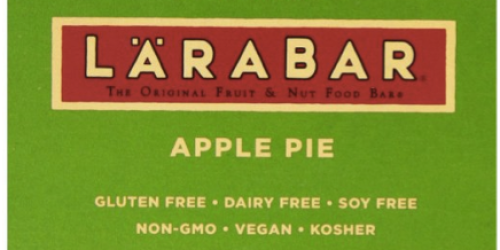Amazon: *HOT* 5 LARABAR Apple Pie Gluten-Free Bars $1.40 Shipped (Only 28¢ Each!)